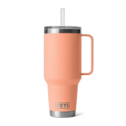 Yeti Rambler 42oz Straw Mug - Low Country Peach