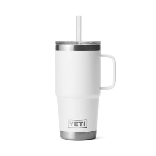 Yeti Rambler 25oz Straw Mug - White