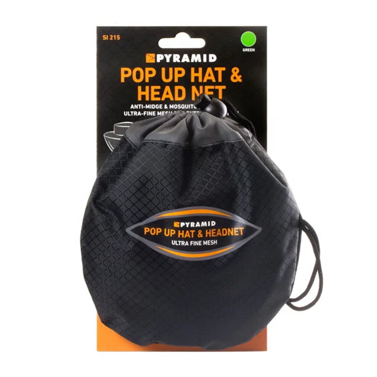 Pyramid Pop-Up Hat and Head Net