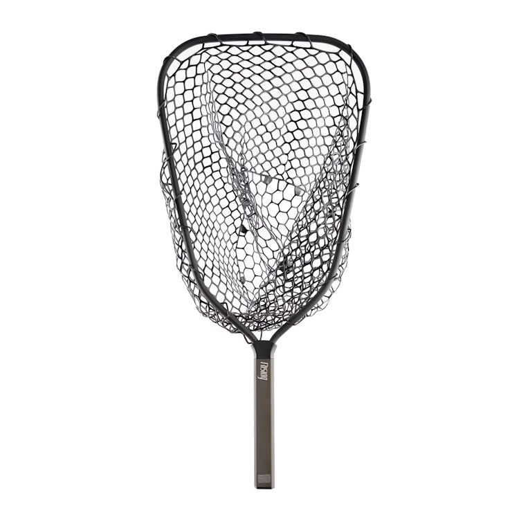 Rising Lunker Landing Net 25cm Handle - Stealth/Black
