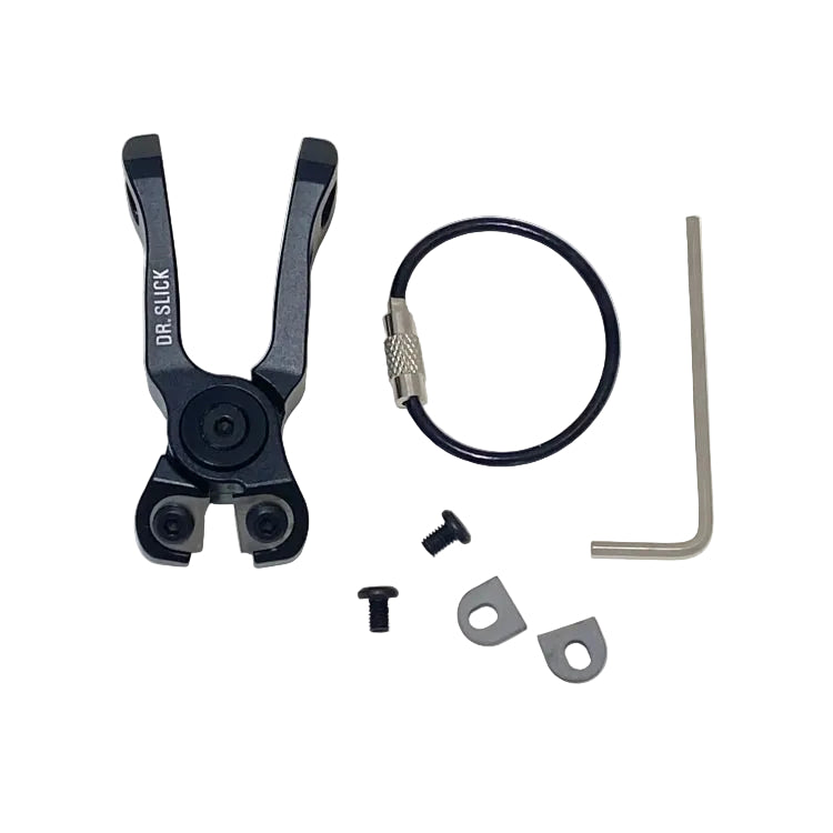 Dr. Slick Cyclone Nipper NATCB - Black Aluminium Frame
