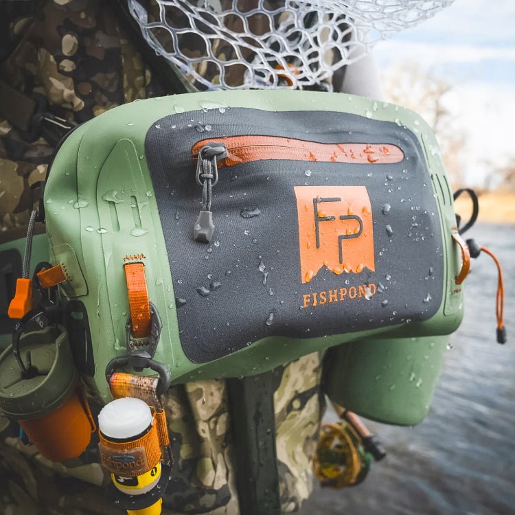 Fishpond Thunderhead Submersible Lumbar Pack Eco Yucca John Norris