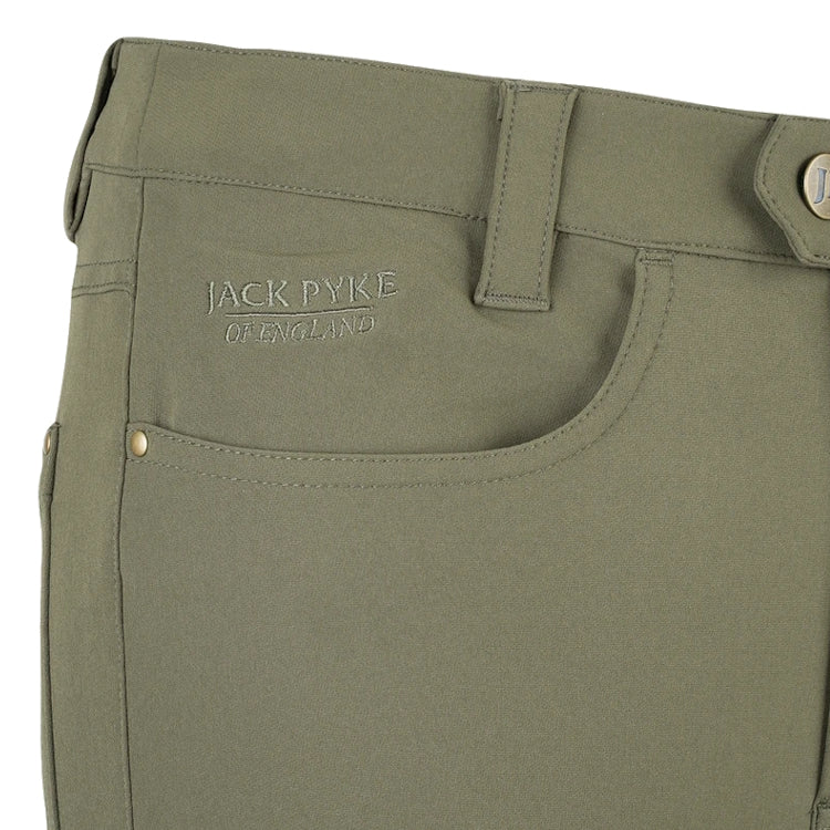 Jack Pyke Ladies Contour Stretch Pants - Olive