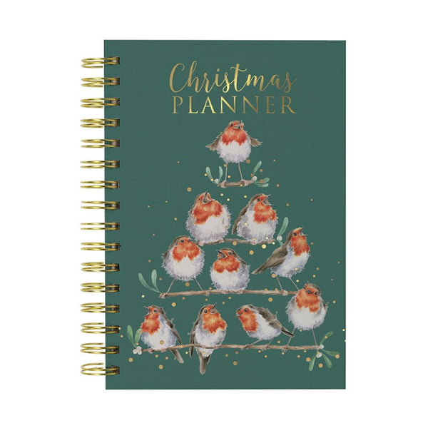 Wrendale Designs Christmas Planner - Rockin Robins