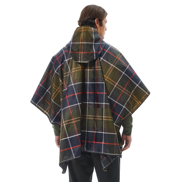 Barbour Tartan Showerproof Poncho - Classic Tartan - John Norris
