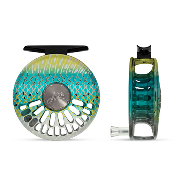 Abel Custom TR 4/5 Fly Reel - Grayling Finish/Platinum Handle