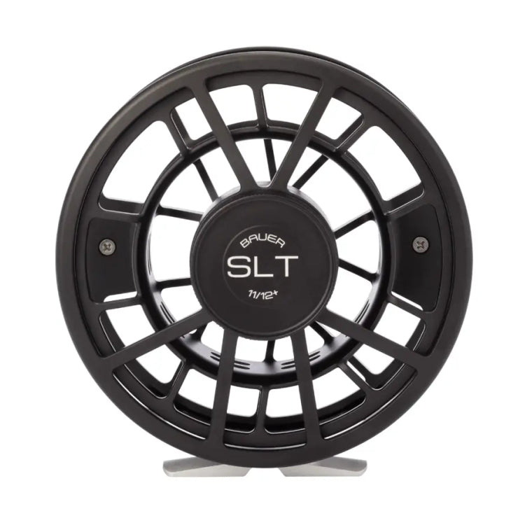 Bauer SLT Fly Reel - Black/Silver