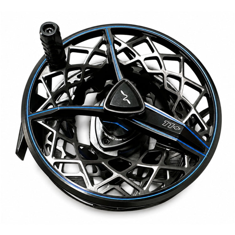 EX-DEMO Guideline Scandi Fly Reel - Black/Blue - 11+ Line