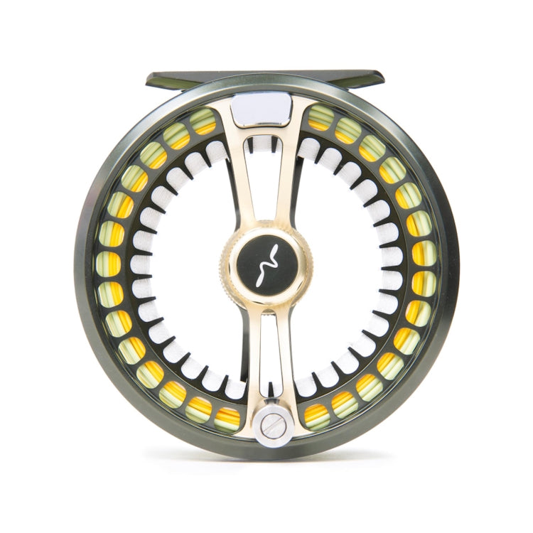 Guideline Fario LW Fly Reels - Dark Grey Green/Gold