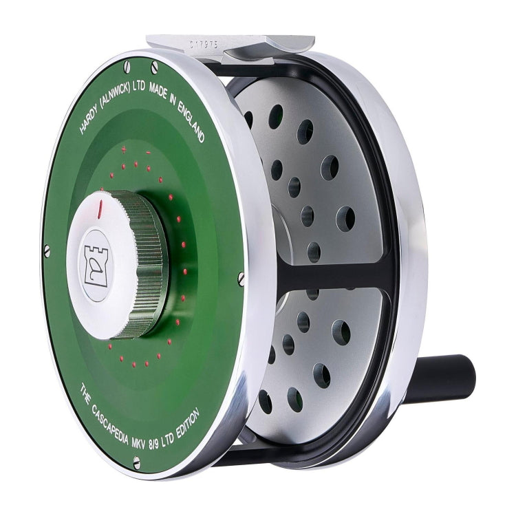 Hardy Cascapedia MKV Limited Edition Salmon Fly Reel - Green/Silver/Black