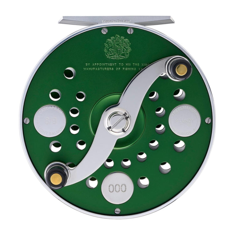 Hardy Cascapedia MKV Limited Edition Salmon Fly Reel - Green/Silver/Black