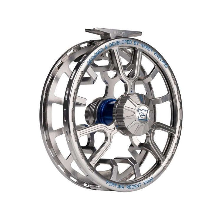 Hardy Fortuna Regent Fly Reels - Grey Silver