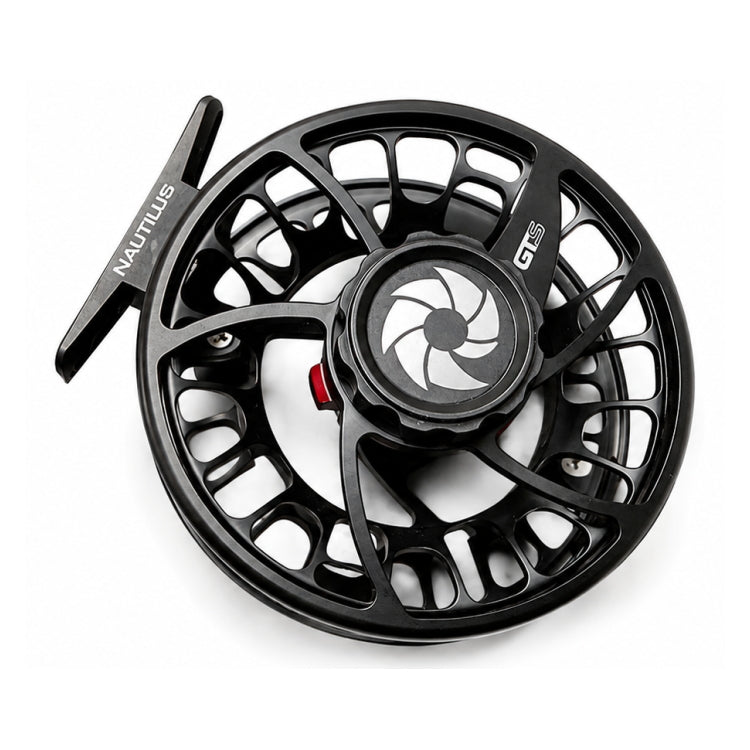 EX-DEMO Nautilus GTS Fly Reel - Black - 5/6 Line