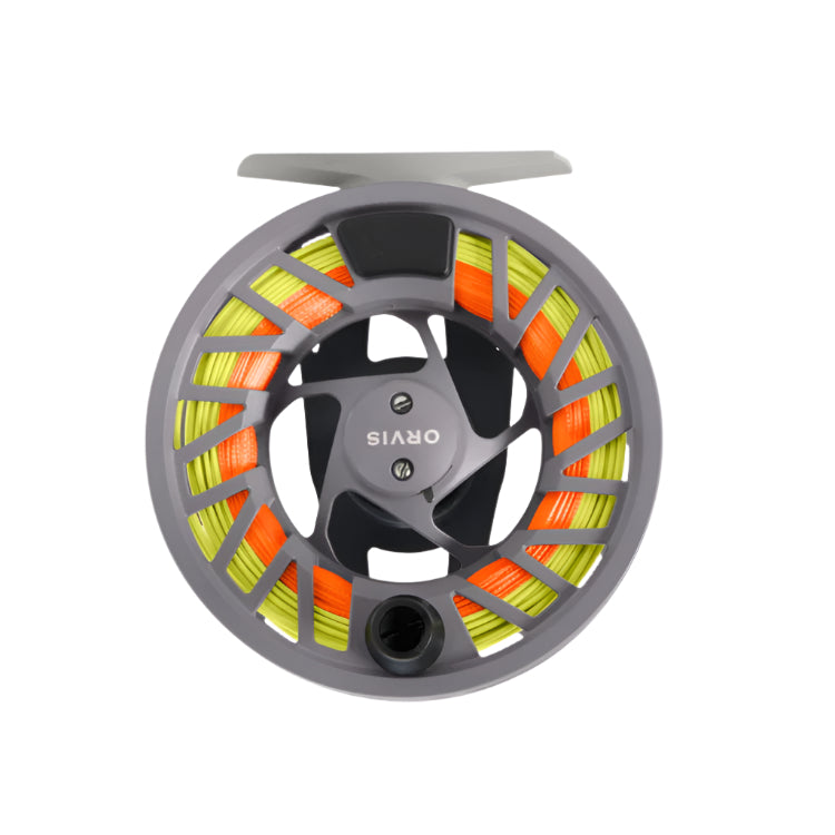 Orvis Clearwater Cast Reel And 2 Spare Spools - Charcoal