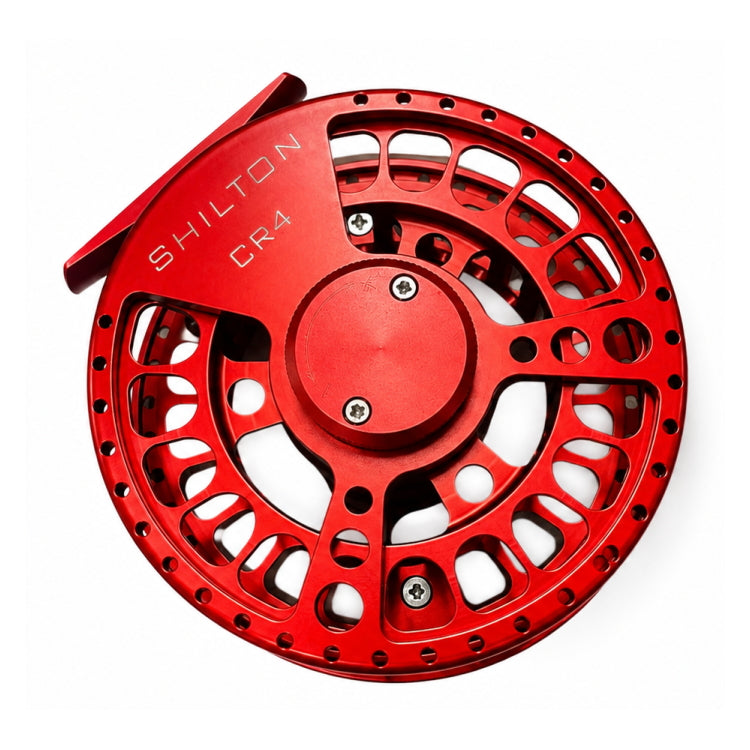 EX-DEMO Shilton CR4 Fly Reel - Red - 6/8