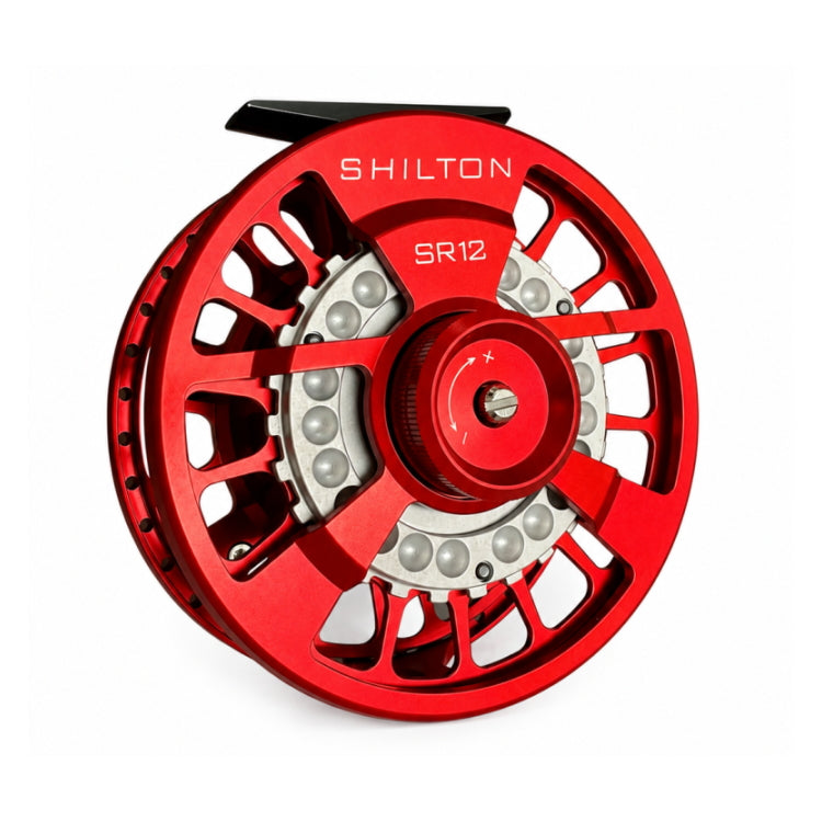 EX-DEMO Shilton SR12 Fly Reel - Red - WF12