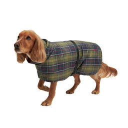 Barbour Tartan Dog Drying Robe - Classic Tartan