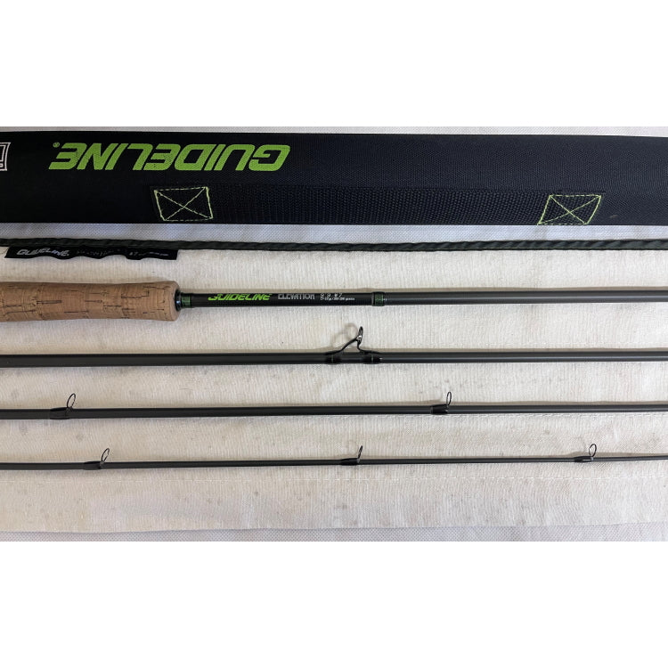 USED 9ft 9in Guideline Elevation 7 Line 4 Piece Reservoir Fly Rod (393)