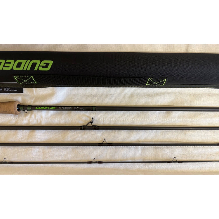 USED 10ft 0in Guideline Elevation 7 Line 4 Piece Reservoir Fly Rod (395)