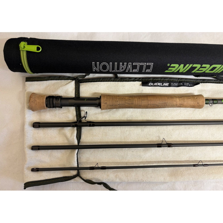 USED 10ft 0in Guideline Elevation 7 Line 4 Piece Reservoir Fly Rod (396)