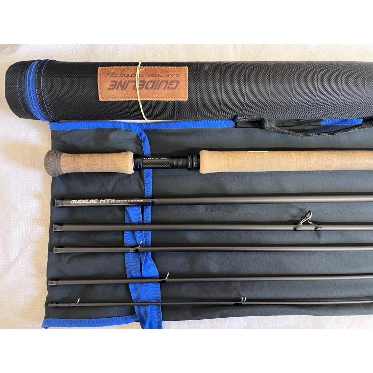 USED 12ft 9in Guideline NT11 8/9 Line 6 Piece DH Salmon Fly Rod (104)
