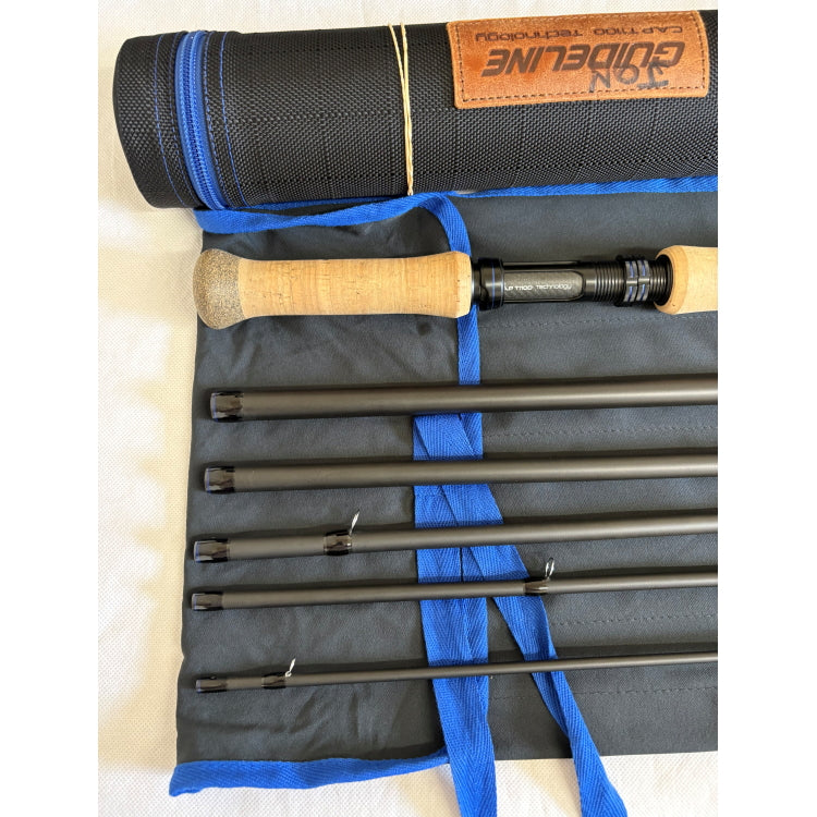 USED 14ft 9in Guideline NT11 10/11 Line 6 Piece Double Handed Salmon Fly Rod (132)