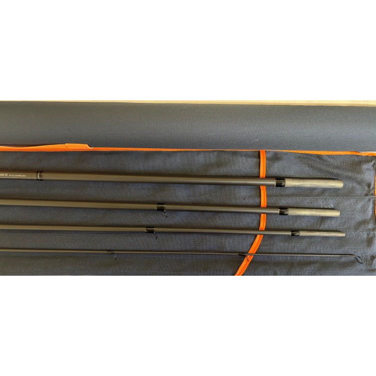 USED 14ft 0in Guideline Rivolt 9/10 Line 4 Piece Double Handed Salmon Fly Rod (134)