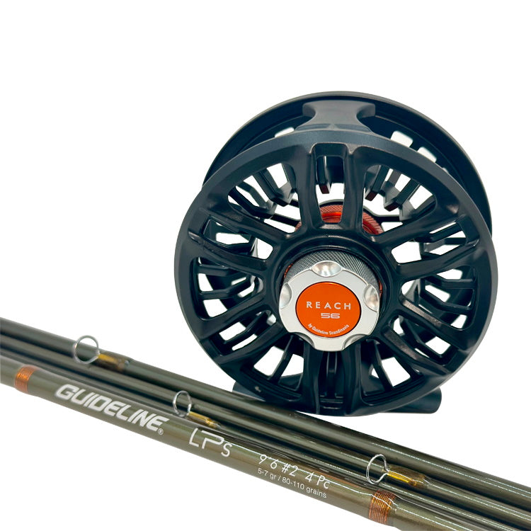 Guideline LPS Medium Action Fly Rod 10ft 0in 4 Line Outfit - John Norris
