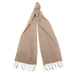 Barbour Ladies Lambswool Woven Scarf - Oatmeal