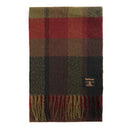 Barbour Westerdale Scarf - Olive/Fired Brick