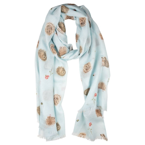 Wrendale Designs Scarf - Awakening Hedgehog