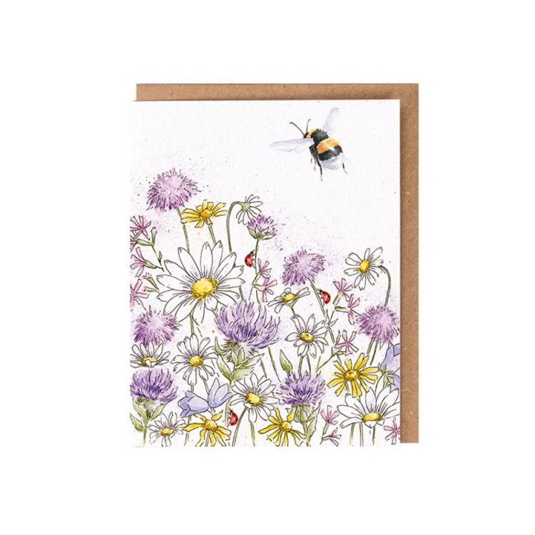 Wrendale Designs Seed Card - Just Bee-cause