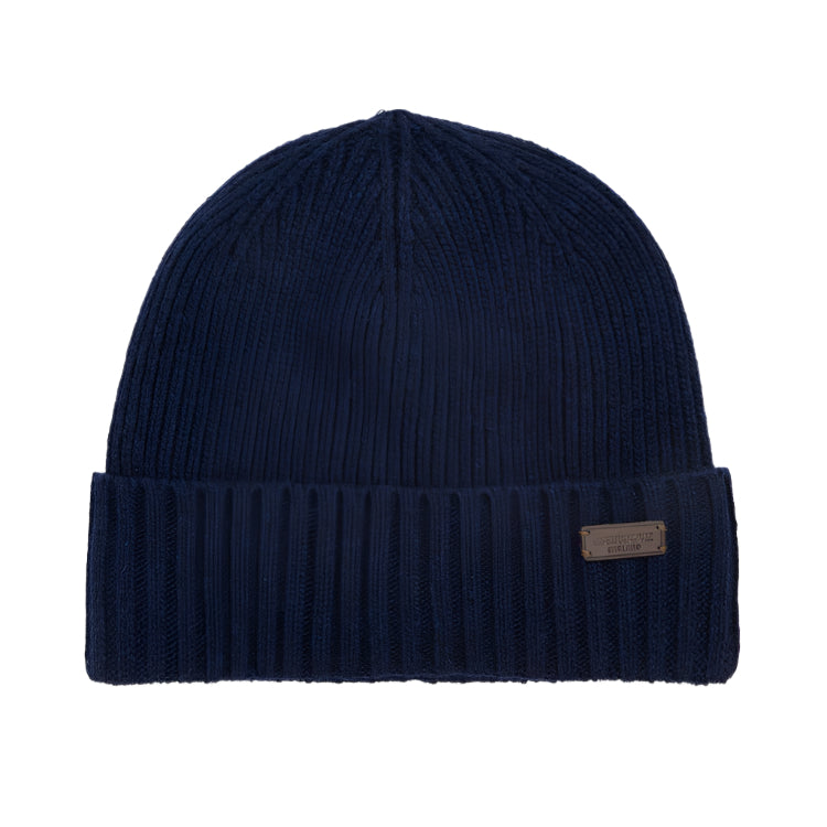 Barbour Carlton Beanie & Gloves Gift Set - Navy