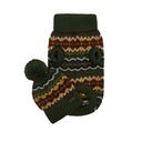 Barbour Case Fairisle Dog Gift - Olive