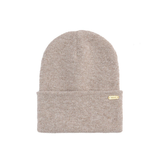 Barbour Ladies Winona Beanie and Scarf Gift Set - Taupe