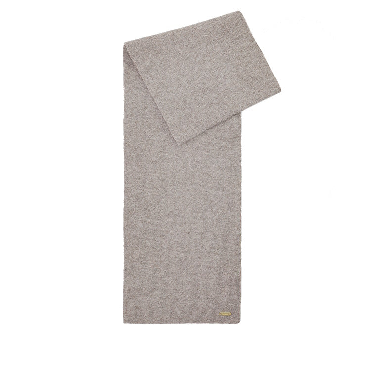 Barbour Ladies Winona Beanie and Scarf Gift Set - Taupe 