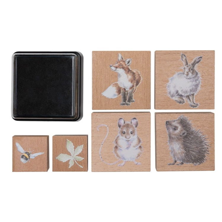 Wrendale Designs Ink Stamp Set - The Country Set