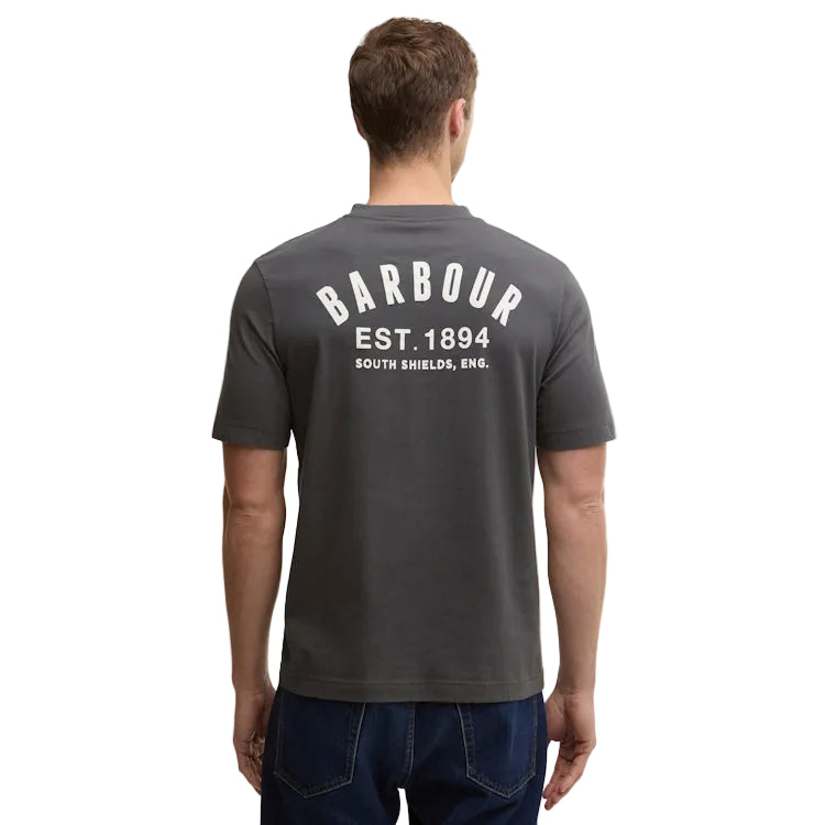 Barbour Packling Relaxed Graphic T-Shirt - Asphalt