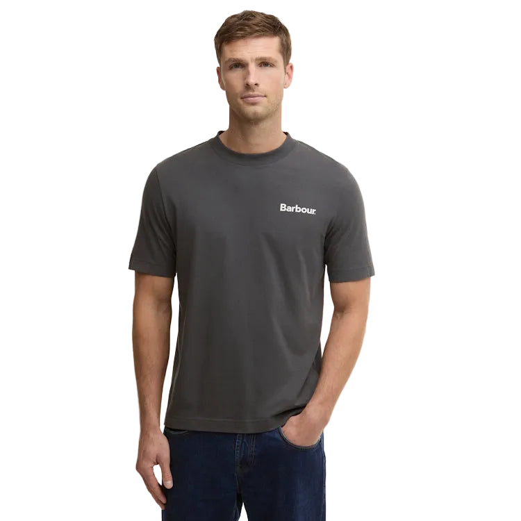 Barbour Packling Relaxed Graphic T-Shirt - Asphalt