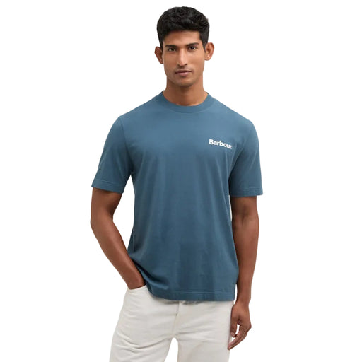 Barbour Packling Relaxed Graphic T-Shirt - Dusk Blue