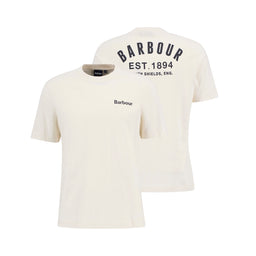 Barbour Packling Relaxed Graphic T-Shirt - Neutral