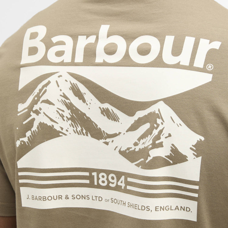 Barbour Camber Graphic T-Shirt - Grey Olive