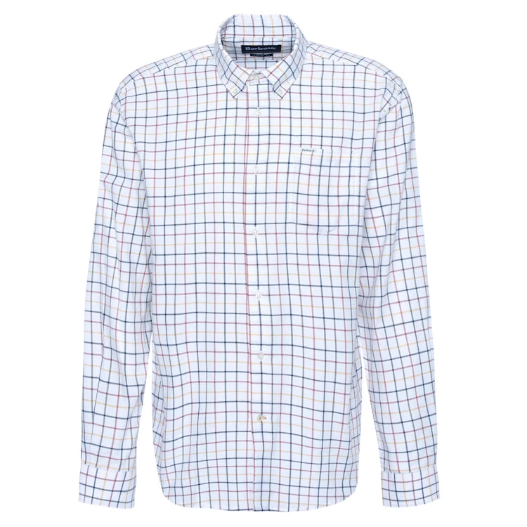 Barbour Caswell Tattersall Regular Shirt - Navy