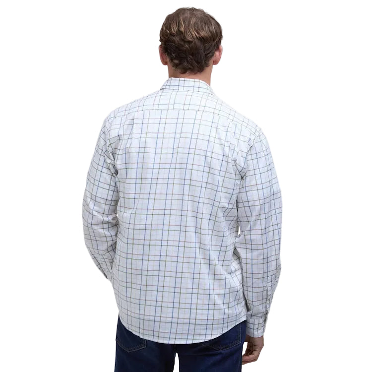 Barbour Caswell Tattersall Regular Shirt - Pine Green