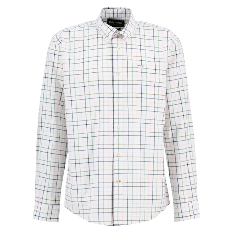 Barbour Caswell Tattersall Regular Shirt - Pink