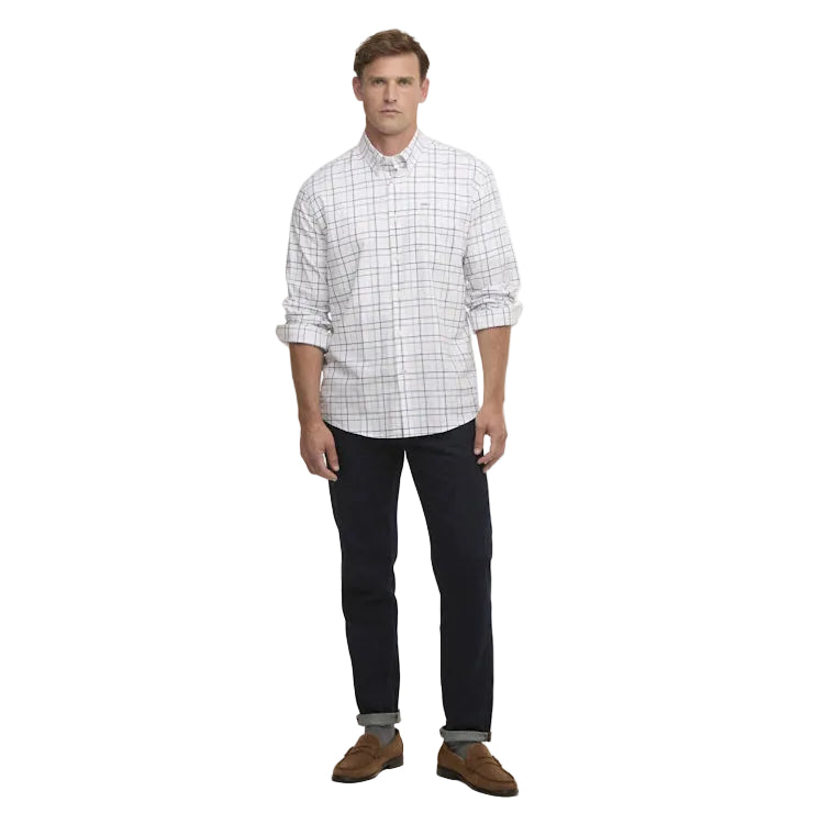 Barbour Caswell Tattersall Regular Shirt - Pink