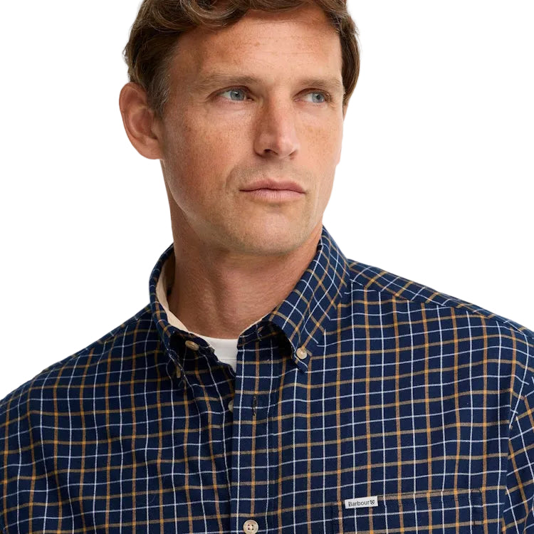 Barbour Bank Shirt - Navy