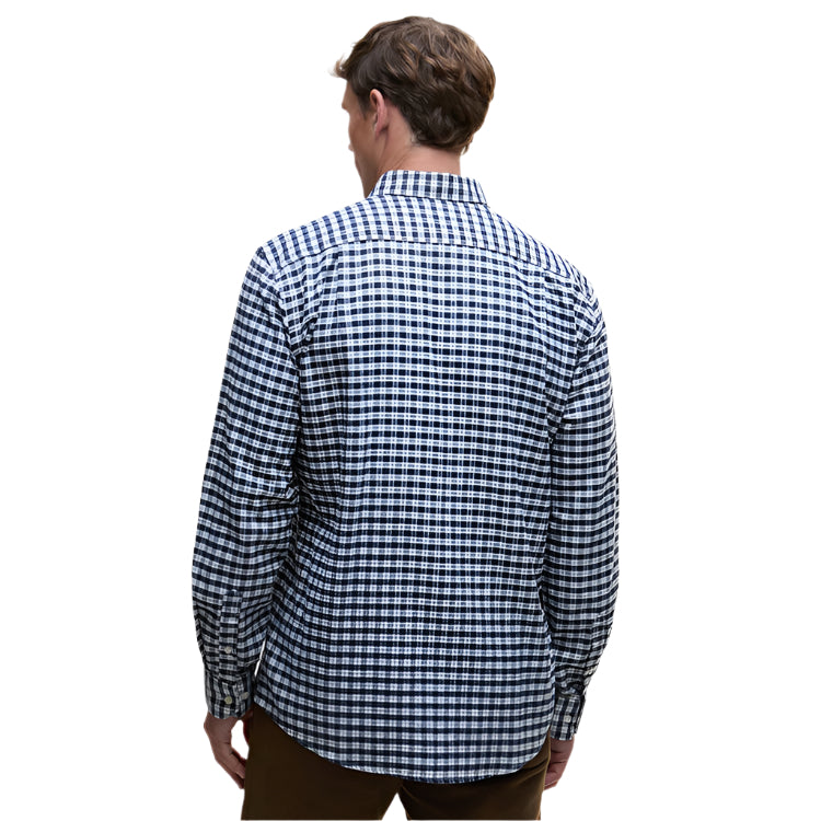 Barbour Colderham Regular Checked Shirt - Navy