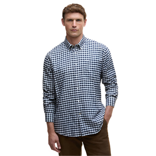 Barbour Colderham Regular Checked Shirt - Navy