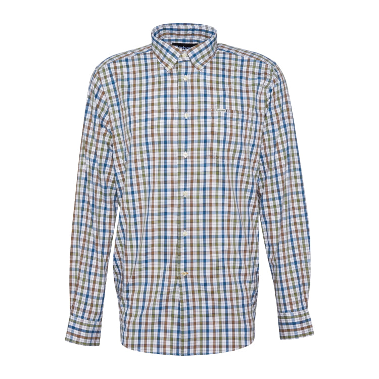 Barbour Hallhill Performance Shirt - Pine Green
